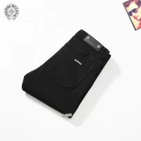 Cheap Chrome Hearts Jeans For Men #1321283 Replica Wholesale [$42.00 USD] [ITEM#1321283] on Replica Chrome Hearts Jeans