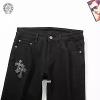 Cheap Chrome Hearts Jeans For Men #1321283 Replica Wholesale [$42.00 USD] [ITEM#1321283] on Replica Chrome Hearts Jeans