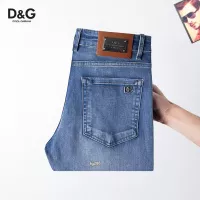 Cheap Dolce &amp; Gabbana D&amp;G Jeans For Men #1321294 Replica Wholesale [$42.00 USD] [ITEM#1321294] on Replica Dolce &amp; Gabbana D&amp;G Jeans