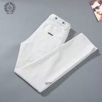 Cheap Chrome Hearts Jeans For Men #1321296 Replica Wholesale [$42.00 USD] [ITEM#1321296] on Replica Chrome Hearts Jeans