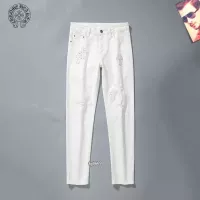 Cheap Chrome Hearts Jeans For Men #1321296 Replica Wholesale [$42.00 USD] [ITEM#1321296] on Replica Chrome Hearts Jeans