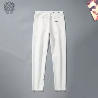 Cheap Chrome Hearts Jeans For Men #1321296 Replica Wholesale [$42.00 USD] [ITEM#1321296] on Replica Chrome Hearts Jeans