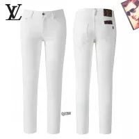 Cheap Louis Vuitton LV Jeans For Men #1321298 Replica Wholesale [$42.00 USD] [ITEM#1321298] on Replica Louis Vuitton LV Jeans