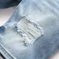 Cheap Amiri Jeans For Men #1321328 Replica Wholesale [$42.00 USD] [ITEM#1321328] on Replica Amiri Jeans