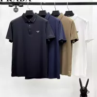 Cheap Prada T-Shirts Short Sleeved For Men #1321334 Replica Wholesale [$48.00 USD] [ITEM#1321334] on Replica Prada T-Shirts