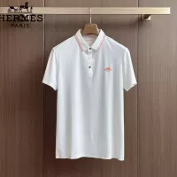 Cheap Hermes T-Shirts Short Sleeved For Men #1321367 Replica Wholesale [$48.00 USD] [ITEM#1321367] on Replica Hermes T-Shirts
