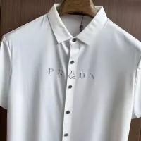 Cheap Prada Shirts Short Sleeved For Men #1321389 Replica Wholesale [$52.00 USD] [ITEM#1321389] on Replica Prada Shirts