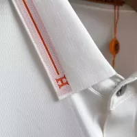 Cheap Hermes Shirts Short Sleeved For Men #1321395 Replica Wholesale [$52.00 USD] [ITEM#1321395] on Replica Hermes Shirts