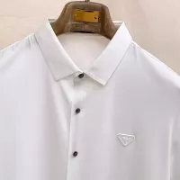 Cheap Prada Shirts Short Sleeved For Men #1321400 Replica Wholesale [$52.00 USD] [ITEM#1321400] on Replica Prada Shirts