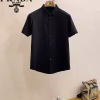 Cheap Prada Shirts Short Sleeved For Men #1321403 Replica Wholesale [$52.00 USD] [ITEM#1321403] on Replica Prada Shirts