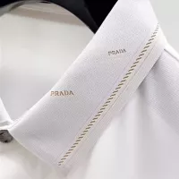 Cheap Prada Shirts Short Sleeved For Men #1321411 Replica Wholesale [$52.00 USD] [ITEM#1321411] on Replica Prada Shirts