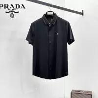 Cheap Prada Shirts Short Sleeved For Men #1321416 Replica Wholesale [$52.00 USD] [ITEM#1321416] on Replica Prada Shirts