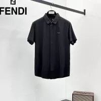 Cheap Fendi Shirts Short Sleeved For Men #1321423 Replica Wholesale [$52.00 USD] [ITEM#1321423] on Replica Fendi Shirts