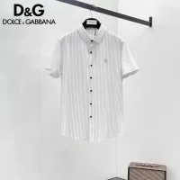 Cheap Dolce &amp; Gabbana D&amp;G Shirts Short Sleeved For Men #1321424 Replica Wholesale [$52.00 USD] [ITEM#1321424] on Replica Dolce &amp; Gabbana D&amp;G Shirts