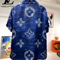 Cheap Louis Vuitton LV Tracksuits Short Sleeved For Men #1321427 Replica Wholesale [$76.00 USD] [ITEM#1321427] on Replica Louis Vuitton LV Tracksuits