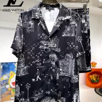 Cheap Louis Vuitton LV Tracksuits Short Sleeved For Men #1321430 Replica Wholesale [$76.00 USD] [ITEM#1321430] on Replica Louis Vuitton LV Tracksuits