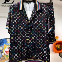 Cheap Louis Vuitton LV Tracksuits Short Sleeved For Men #1321436 Replica Wholesale [$76.00 USD] [ITEM#1321436] on Replica Louis Vuitton LV Tracksuits