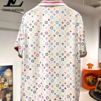 Cheap Louis Vuitton LV Tracksuits Short Sleeved For Men #1321437 Replica Wholesale [$76.00 USD] [ITEM#1321437] on Replica Louis Vuitton LV Tracksuits
