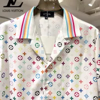 Cheap Louis Vuitton LV Tracksuits Short Sleeved For Men #1321437 Replica Wholesale [$76.00 USD] [ITEM#1321437] on Replica Louis Vuitton LV Tracksuits