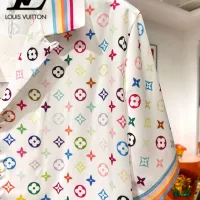 Cheap Louis Vuitton LV Tracksuits Short Sleeved For Men #1321437 Replica Wholesale [$76.00 USD] [ITEM#1321437] on Replica Louis Vuitton LV Tracksuits