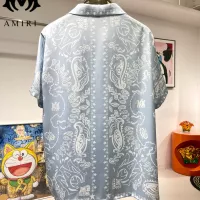 Cheap Amiri Tracksuits Short Sleeved For Men #1321441 Replica Wholesale [$76.00 USD] [ITEM#1321441] on Replica Amiri Tracksuits