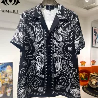 Cheap Amiri Tracksuits Short Sleeved For Men #1321442 Replica Wholesale [$76.00 USD] [ITEM#1321442] on Replica Amiri Tracksuits