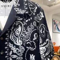 Cheap Amiri Tracksuits Short Sleeved For Men #1321442 Replica Wholesale [$76.00 USD] [ITEM#1321442] on Replica Amiri Tracksuits