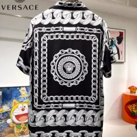 Cheap Versace Tracksuits Short Sleeved For Men #1321444 Replica Wholesale [$76.00 USD] [ITEM#1321444] on Replica Versace Tracksuits