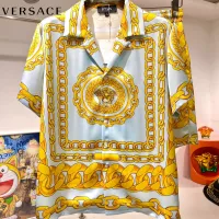 Cheap Versace Tracksuits Short Sleeved For Men #1321447 Replica Wholesale [$76.00 USD] [ITEM#1321447] on Replica Versace Tracksuits