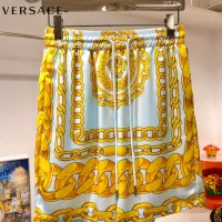 Cheap Versace Tracksuits Short Sleeved For Men #1321447 Replica Wholesale [$76.00 USD] [ITEM#1321447] on Replica Versace Tracksuits