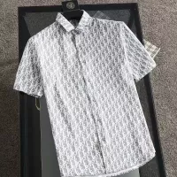 Cheap Christian Dior Shirts Short Sleeved For Men #1321457 Replica Wholesale [$36.00 USD] [ITEM#1321457] on Replica Christian Dior Shirts