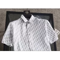 Cheap Christian Dior Shirts Short Sleeved For Men #1321457 Replica Wholesale [$36.00 USD] [ITEM#1321457] on Replica Christian Dior Shirts