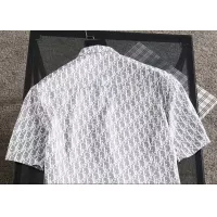 Cheap Christian Dior Shirts Short Sleeved For Men #1321457 Replica Wholesale [$36.00 USD] [ITEM#1321457] on Replica Christian Dior Shirts