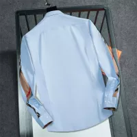 Cheap Burberry Shirts Long Sleeved For Men #1321460 Replica Wholesale [$40.00 USD] [ITEM#1321460] on Replica Burberry Shirts