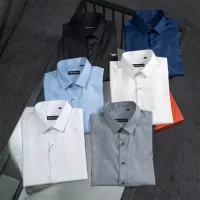 Cheap Armani Shirts Long Sleeved For Men #1321465 Replica Wholesale [$40.00 USD] [ITEM#1321465] on Replica Armani Shirts
