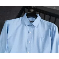 Cheap Armani Shirts Long Sleeved For Men #1321466 Replica Wholesale [$40.00 USD] [ITEM#1321466] on Replica Armani Shirts