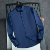 Cheap Armani Shirts Long Sleeved For Men #1321468 Replica Wholesale [$40.00 USD] [ITEM#1321468] on Replica Armani Shirts