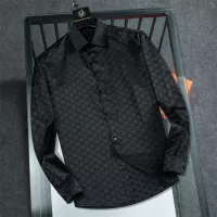 Cheap Gucci Shirts Long Sleeved For Men #1321471 Replica Wholesale [$48.00 USD] [ITEM#1321471] on Replica Gucci Shirts