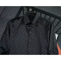 Cheap Gucci Shirts Long Sleeved For Men #1321471 Replica Wholesale [$48.00 USD] [ITEM#1321471] on Replica Gucci Shirts