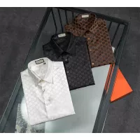 Cheap Gucci Shirts Long Sleeved For Men #1321471 Replica Wholesale [$48.00 USD] [ITEM#1321471] on Replica Gucci Shirts