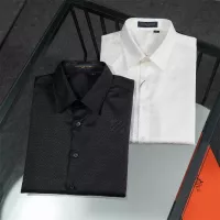 Cheap Louis Vuitton LV Shirts Long Sleeved For Men #1321473 Replica Wholesale [$48.00 USD] [ITEM#1321473] on Replica Louis Vuitton LV Shirts
