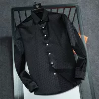 Cheap Louis Vuitton LV Shirts Long Sleeved For Men #1321475 Replica Wholesale [$48.00 USD] [ITEM#1321475] on Replica Louis Vuitton LV Shirts