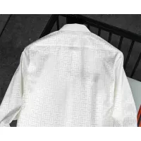 Cheap Balmain Shirts Long Sleeved For Men #1321476 Replica Wholesale [$48.00 USD] [ITEM#1321476] on Replica Balmain Shirts