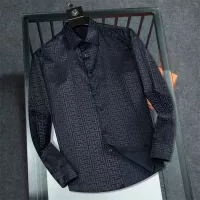 Cheap Balmain Shirts Long Sleeved For Men #1321477 Replica Wholesale [$48.00 USD] [ITEM#1321477] on Replica Balmain Shirts