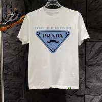 Cheap Prada T-Shirts Short Sleeved For Men #1321588 Replica Wholesale [$40.00 USD] [ITEM#1321588] on Replica Prada T-Shirts