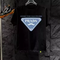 Cheap Prada T-Shirts Short Sleeved For Men #1321589 Replica Wholesale [$40.00 USD] [ITEM#1321589] on Replica Prada T-Shirts