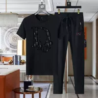 Cheap Christian Dior Tracksuits Short Sleeved For Men #1321636 Replica Wholesale [$64.00 USD] [ITEM#1321636] on Replica Christian Dior Tracksuits