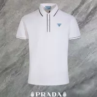 Cheap Prada T-Shirts Short Sleeved For Men #1321655 Replica Wholesale [$45.00 USD] [ITEM#1321655] on Replica Prada T-Shirts