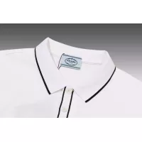 Cheap Prada T-Shirts Short Sleeved For Men #1321655 Replica Wholesale [$45.00 USD] [ITEM#1321655] on Replica Prada T-Shirts