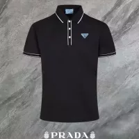 Cheap Prada T-Shirts Short Sleeved For Men #1321658 Replica Wholesale [$45.00 USD] [ITEM#1321658] on Replica Prada T-Shirts